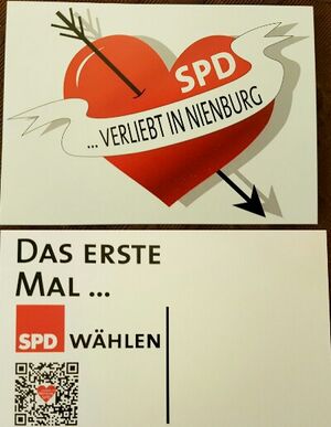 Die Erstwähler-Postkarte